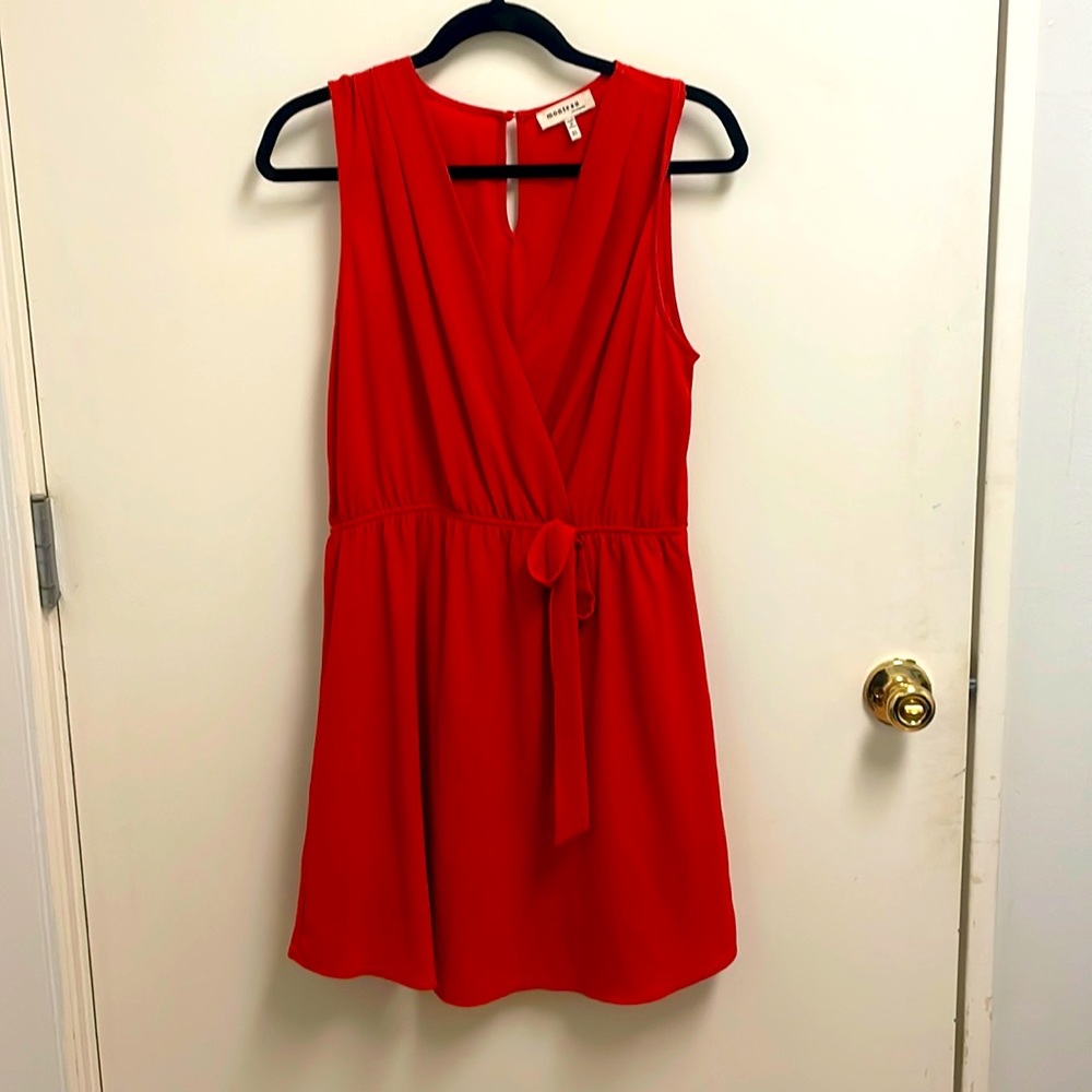 Summer red dress perfect to go from day to night